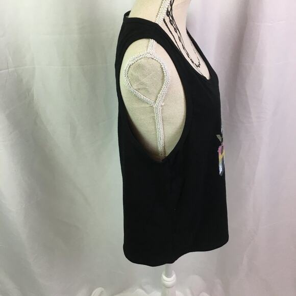 Youth in Revolt Havana Tank Top Black Medium - Picture 4 of 11